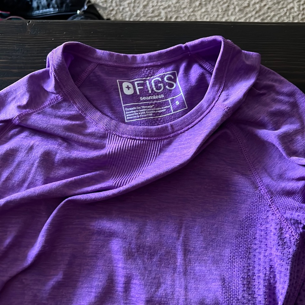 Figs Salta Performance Under scrub in Magic Purple limited edition